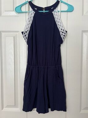 Lilly Pulitzer Lala Romper EUC XXS